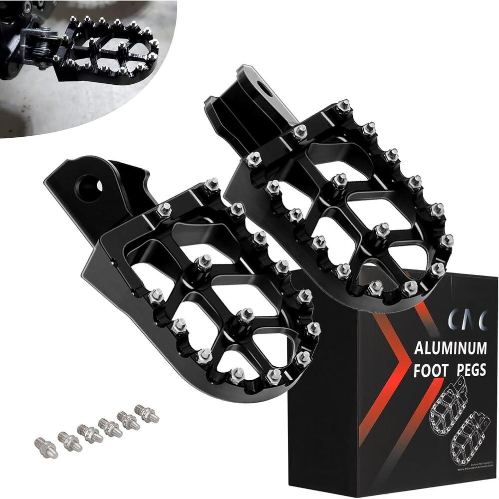 Dirt Bike Foot Pegs 7075 CNC Pedals Rests for Surron Light Bee X/Surron Light...